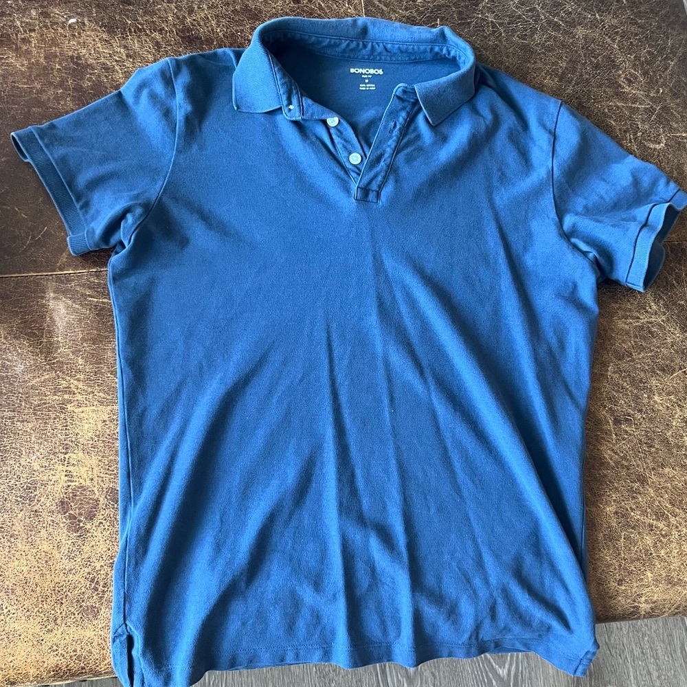 Bonobos Slim Fit Vibrant Blue Polo Shirt